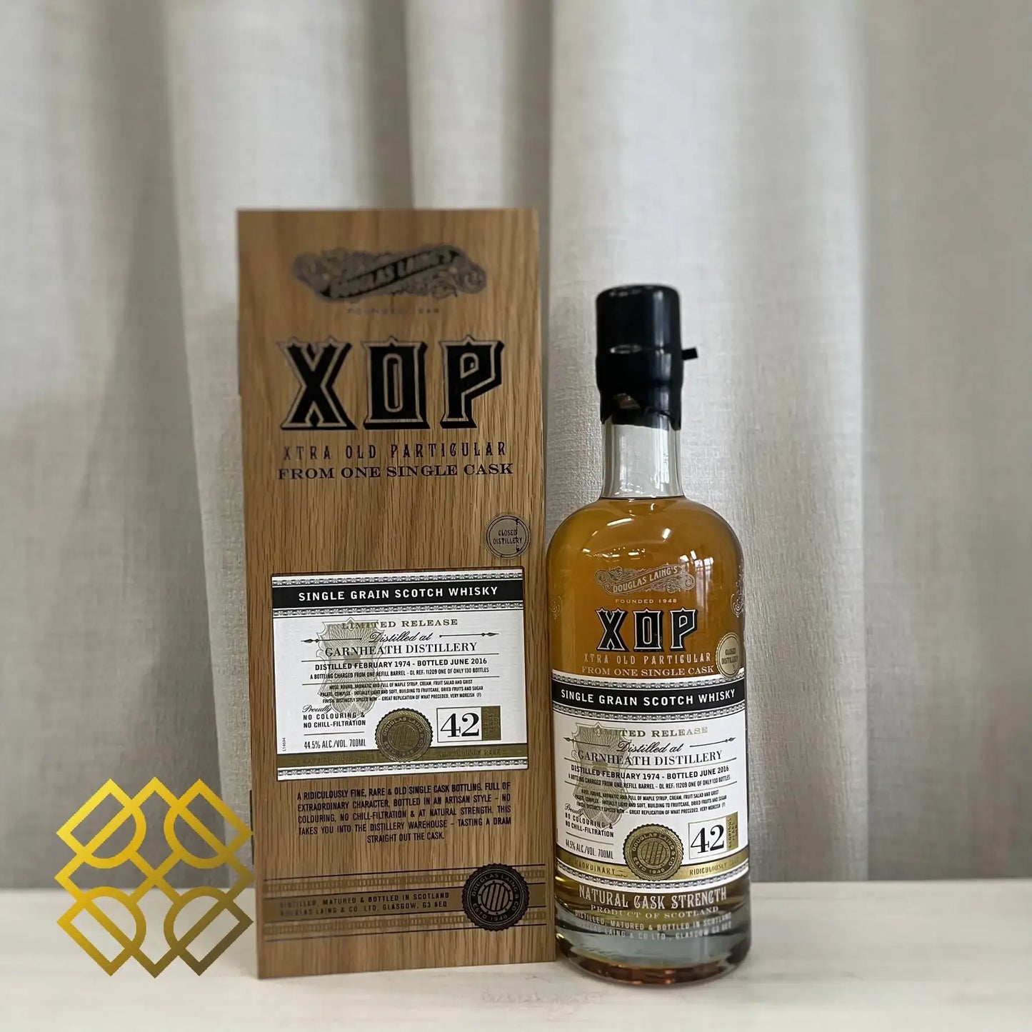 DL XOP Garnheath - 42YO, 1974/2016, #DL 11209, 44.5% (分現金/信用卡價) - Scotch Whisky