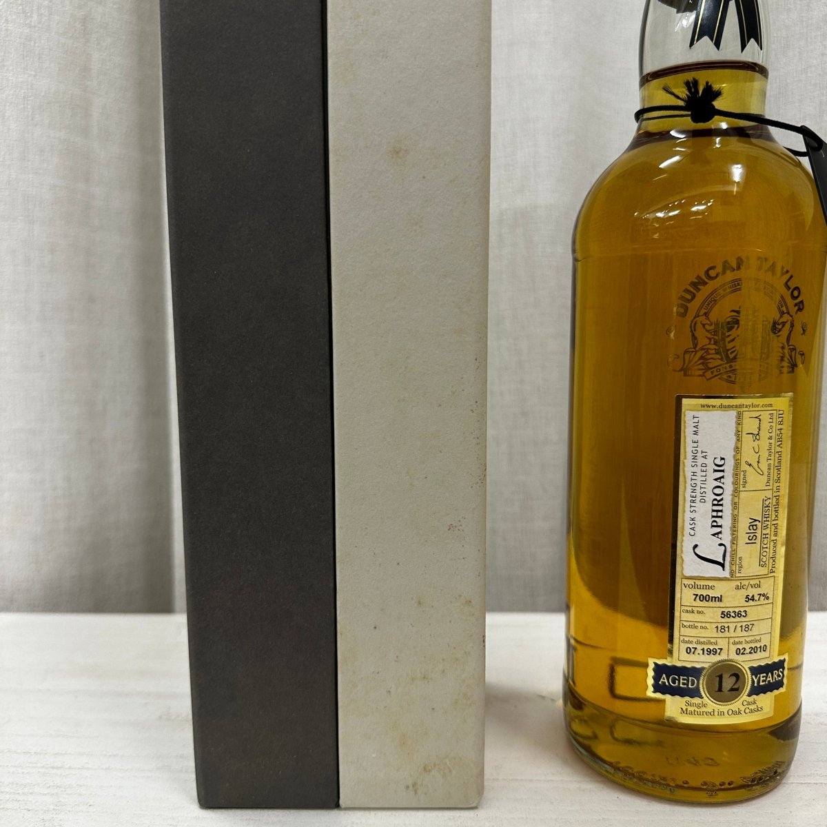Duncan Taylor Laphroaig - 12YO, 1997/2010, Rare Auld, 56363, 54.7% (WF90) (分現金/信用卡價) - 蘇格蘭威士忌