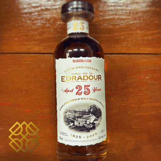 Edradour - 25YO, 1999/2025, 200th Anniversary 1825 - 2025, #903, 54.4% (分現金/信用卡價) - Scotch Whisky