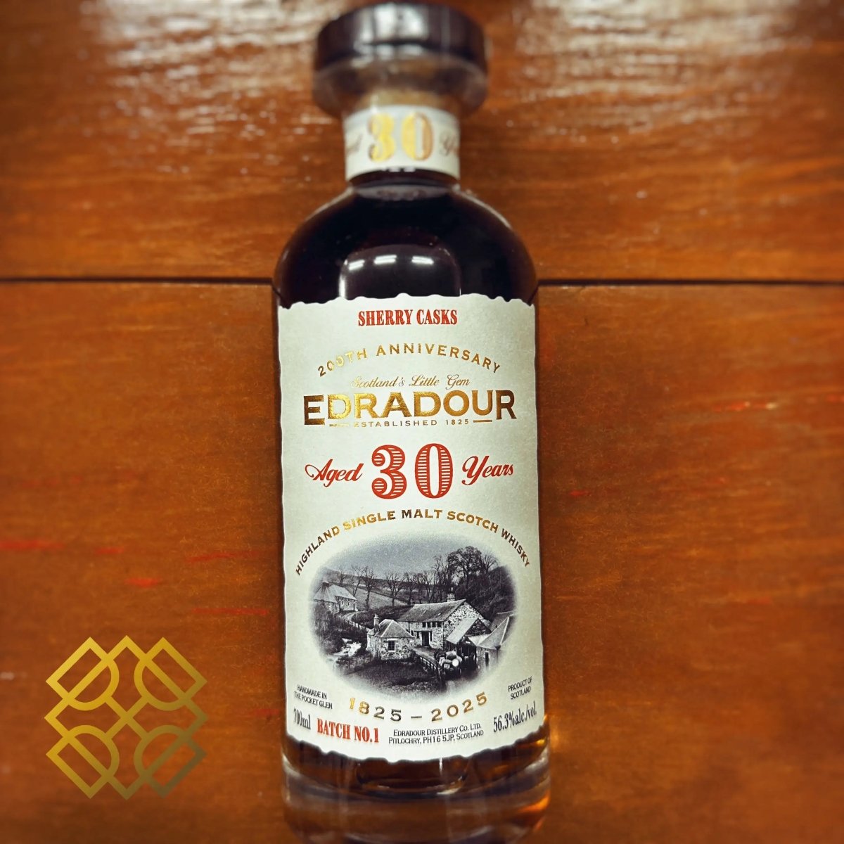 Edradour - 30YO, 1995/2025, 200th Anniversary - Sherry Casks Batch No. 1, #2101 + 2109, 56.3% (分現金/信用卡價) - Scotch Whisky
