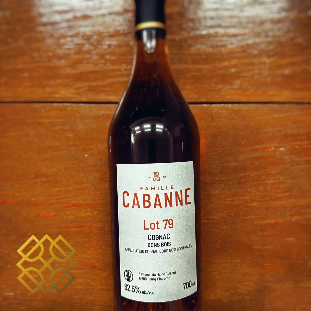 Famille Cabanne Lot79 1979, Bon Bois, 62.5% (WF91) - Cognac