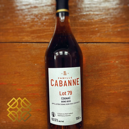 Famille Cabanne Lot79 1979, Bon Bois, 62.5% (WF91) - Cognac