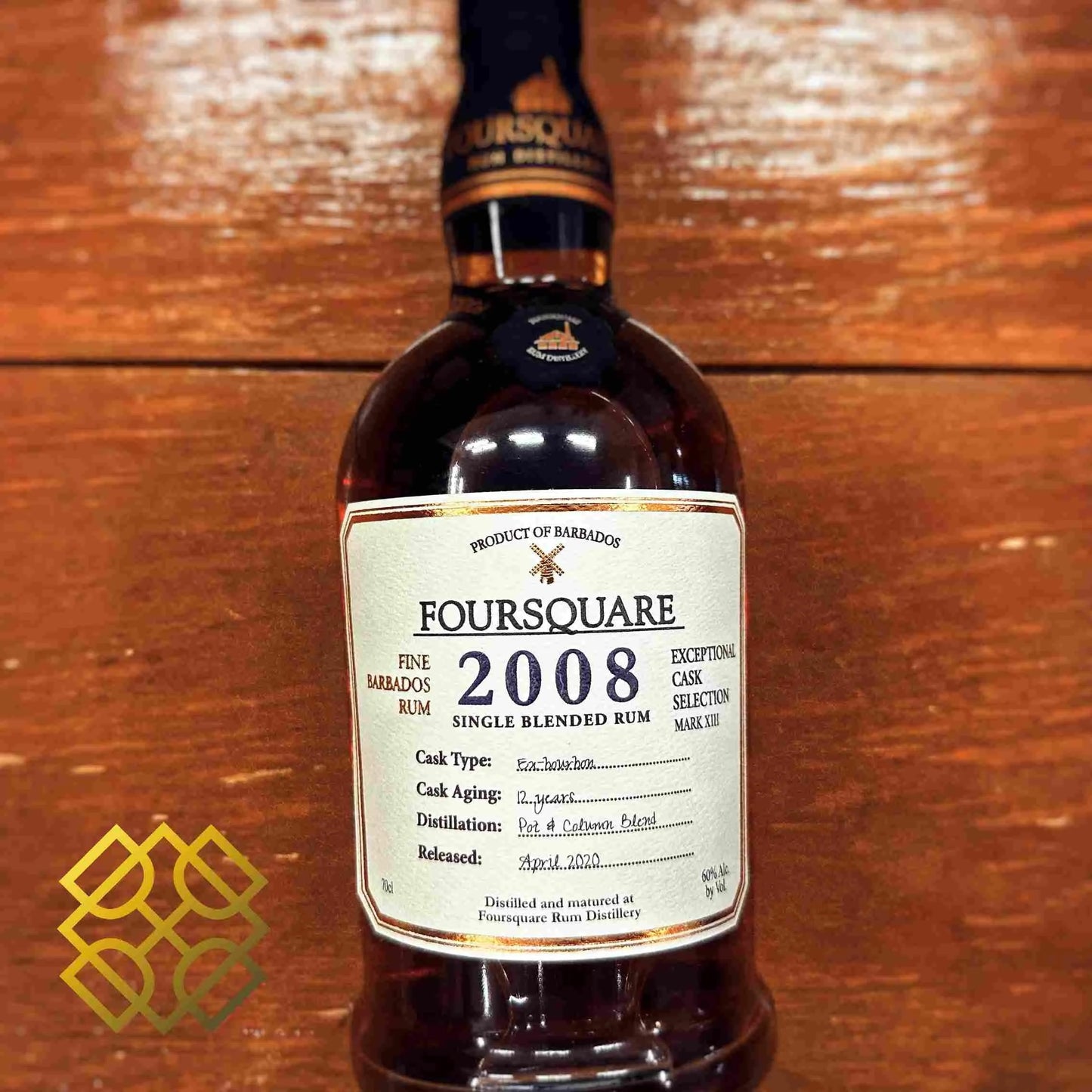 Foursquare - 12YO, 2008/2020, Mark XIII, 60% - Rum