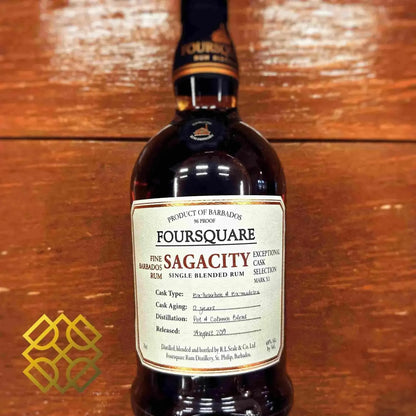 Foursquare - 12YO, 2019, Sagacity, Mark XI, 48% (WF 90) - Rum