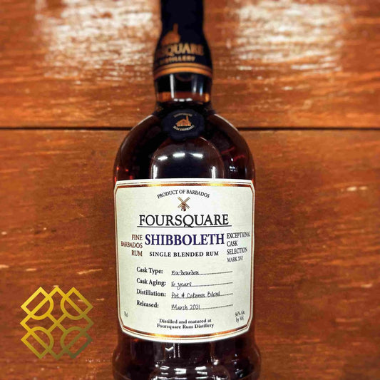 Foursquare - 16YO, 2021, Shibboleth, Mark XVI, 56% - Rum