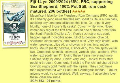 FRC Fiji - 14YO, 2009/2024, Sea Shepherd, 65% (WF91) - Rum