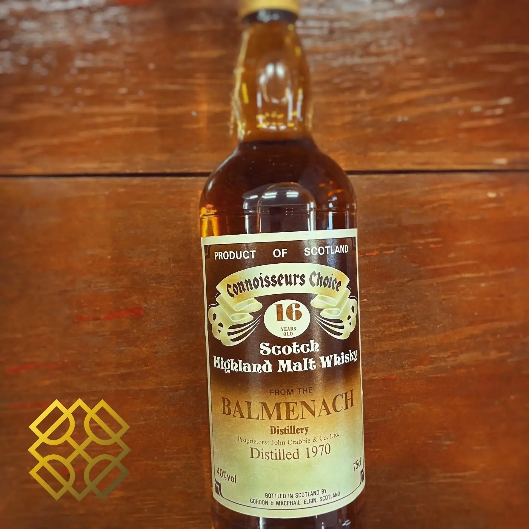 G&M Balmenach - 16YO, 1970, Brown Label, 40%, 750ml (分現金/信用卡價) - Scotch Whisky