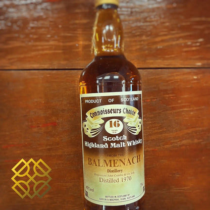 G&M Balmenach - 16YO, 1970, Brown Label, 40%, 750ml (分現金/信用卡價) - Scotch Whisky