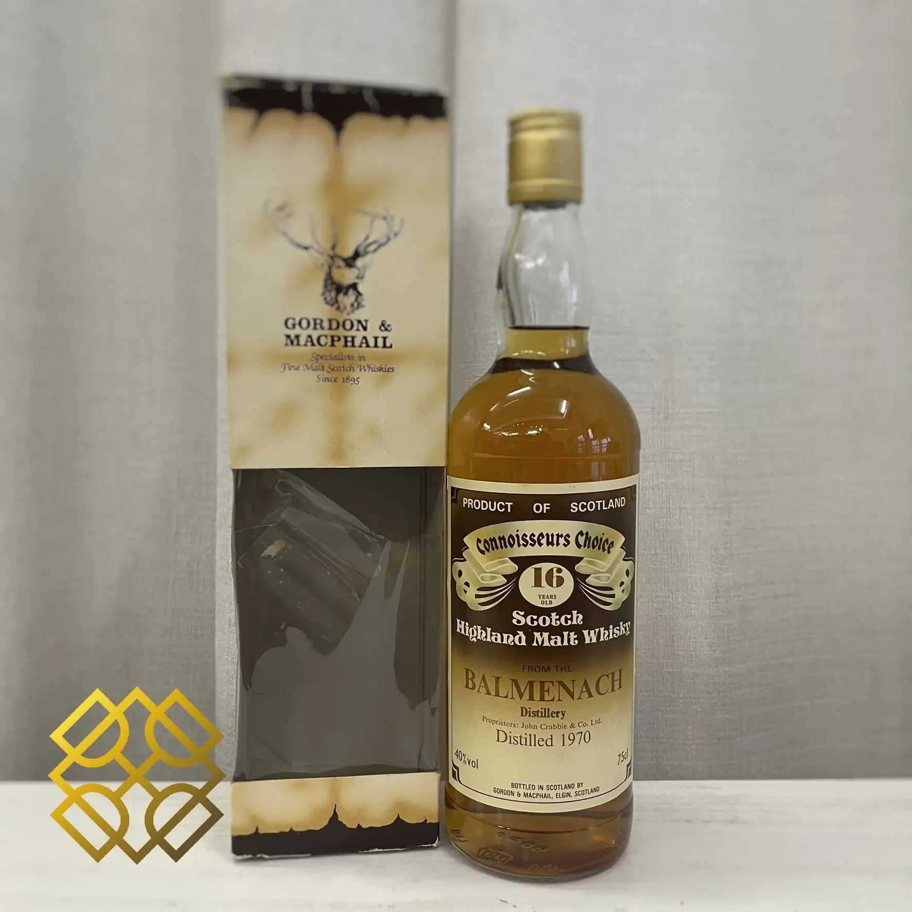 G&M Balmenach - 16YO, 1970, Brown Label, 40%, 750ml (分現金/信用卡價) - Scotch Whisky