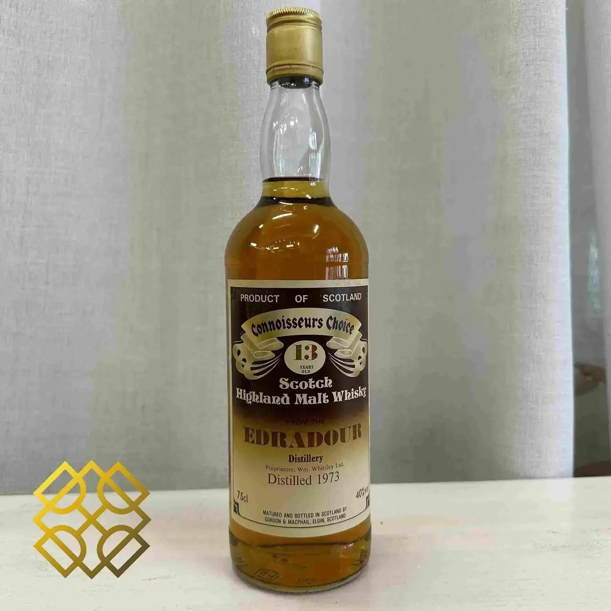 G&M Edradour - 13YO, 1973, Brown Label, 40%, 750ml (分現金/信用卡價) - Scotch Whisky