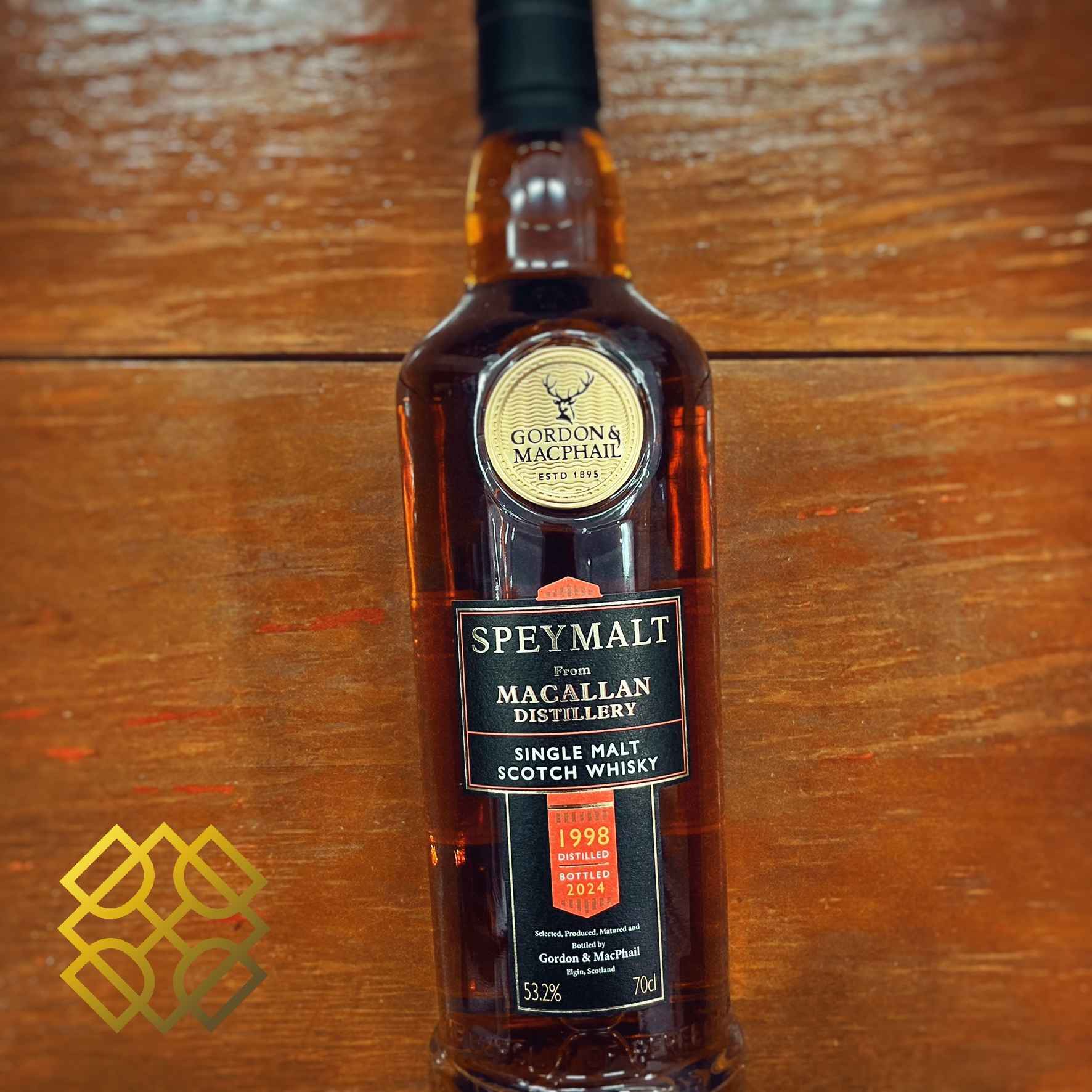 G&M Macallan - ~26YO, 1998/2024, #21603912, Speymalt, 53.2% (WB90.83) (分現金/信用卡價) - Scotch Whisky