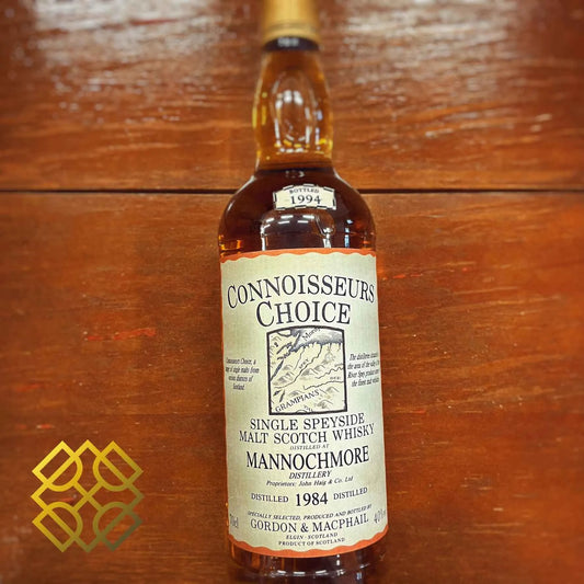 G&M Mannochmore - 10YO, 1984/1994, Old Map Label, 40% (分現金/信用卡價) - Scotch Whisky