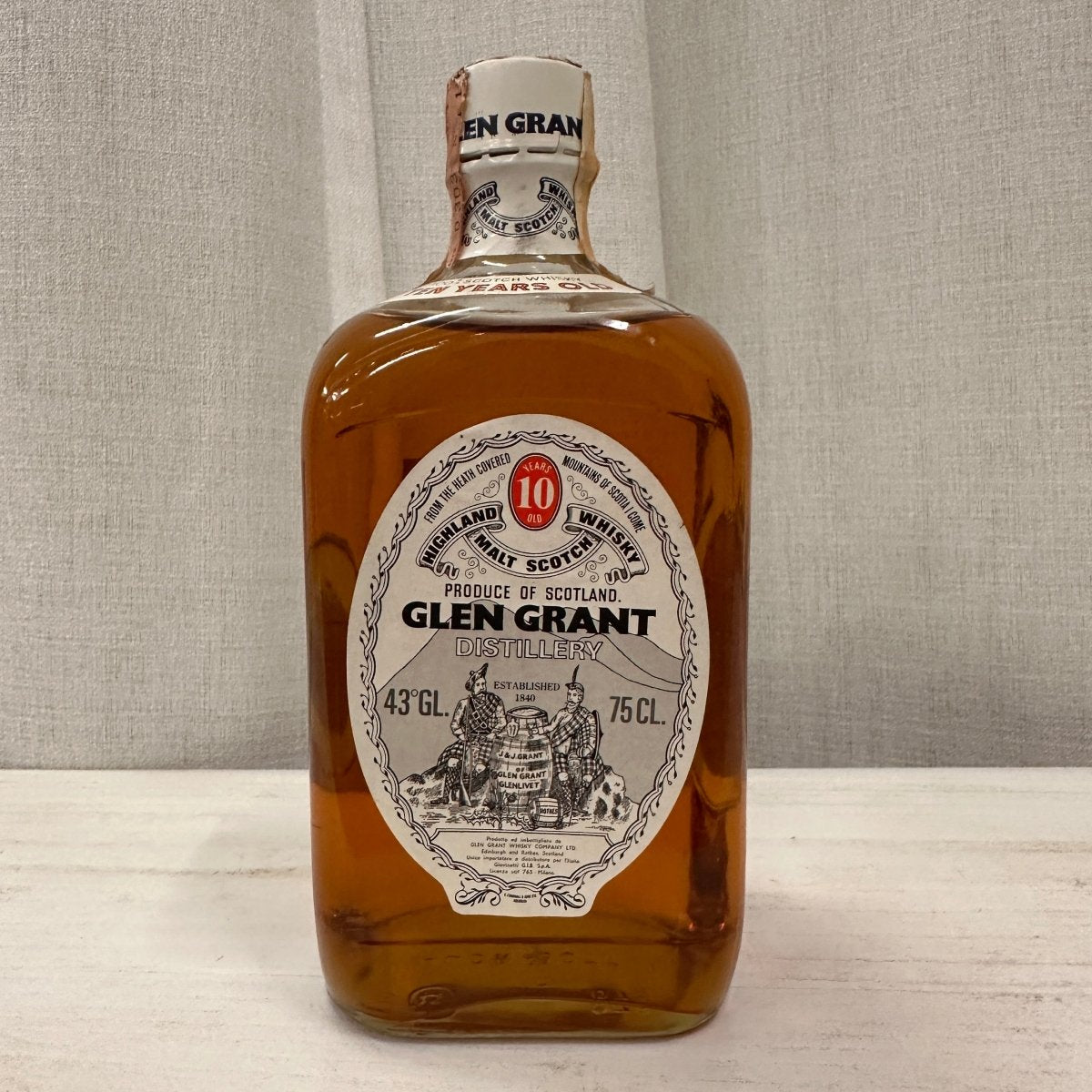 Glen Grant 10YO, 1970s, 43% (分現金/信用卡價) - 蘇格蘭威士忌