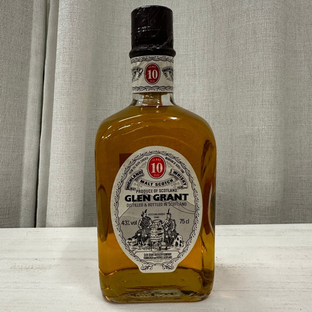 Glen Grant - 10YO, 1980s, by Seagram Italia Import, 43%, 750ml (分現金/信用卡價) - 蘇格蘭威士忌