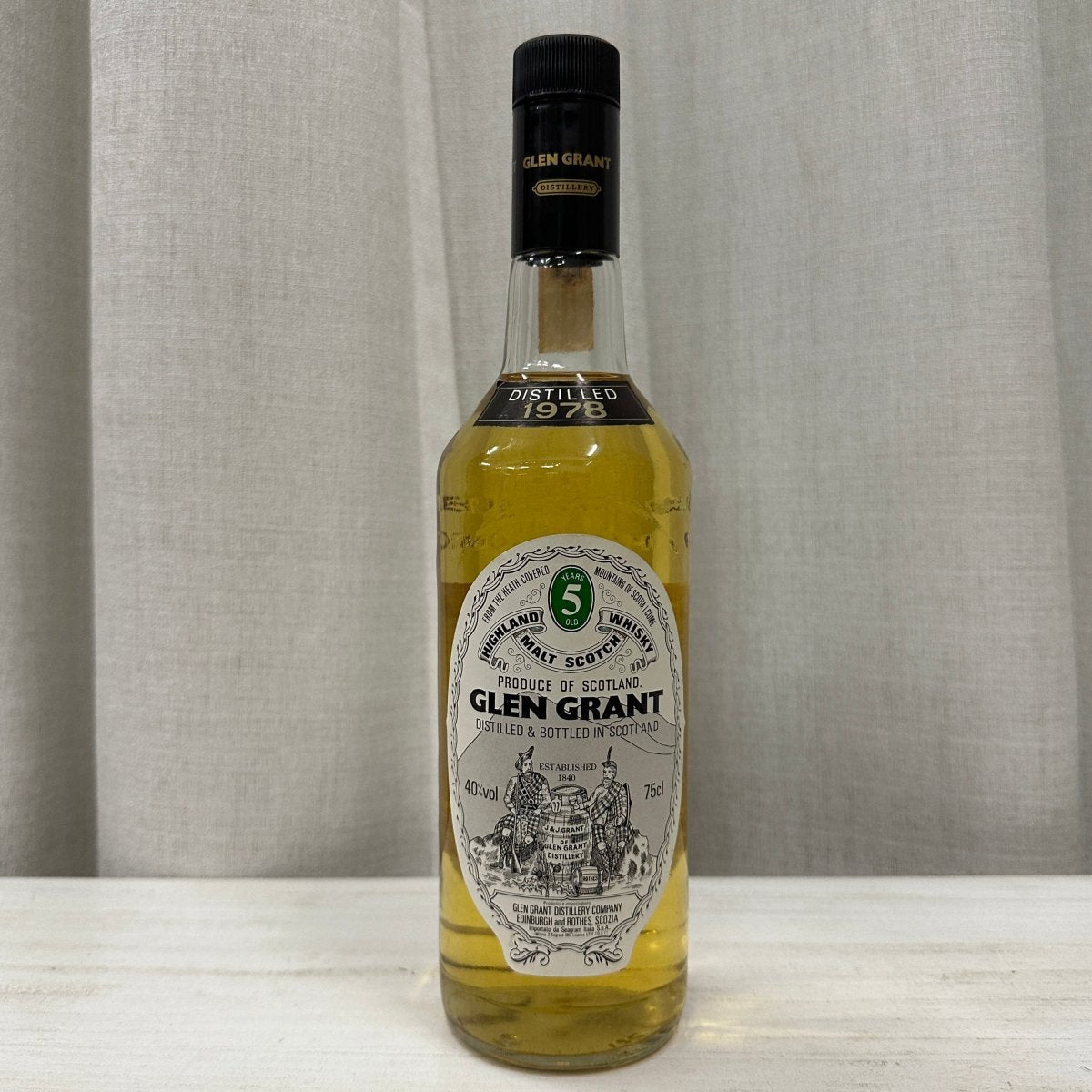 Glen Grant 5YO, 1978, 40%, 750ml - 蘇格蘭威士忌