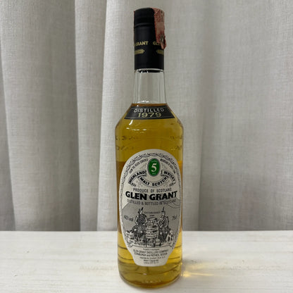 Glen Grant - 5YO, 1979, Seagram Italia Import, 40% - Scotch Whisky