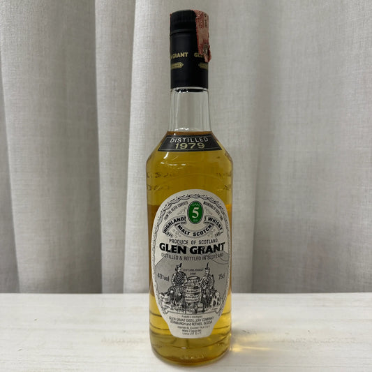 Glen Grant - 5YO, 1979, Seagram Italia Import, 40% - Scotch Whisky