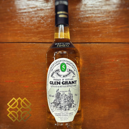 Glen Grant - 5YO, 1980, Seagram Italia Import, 40% - Scotch Whisky