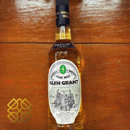 Glen Grant - 5YO, 1981, Seagram Italia Import, 40% - Scotch Whisky