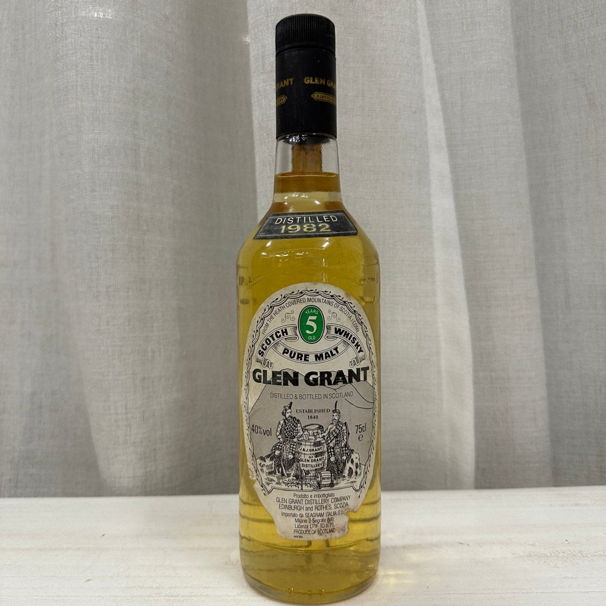 Glen Grant 5年 1982, 40%, スペイサイド | Alcohol Please