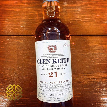 Glen Keith - 21YO, Batch GK/001, 43% Type: Single Malt Whisky 威士忌