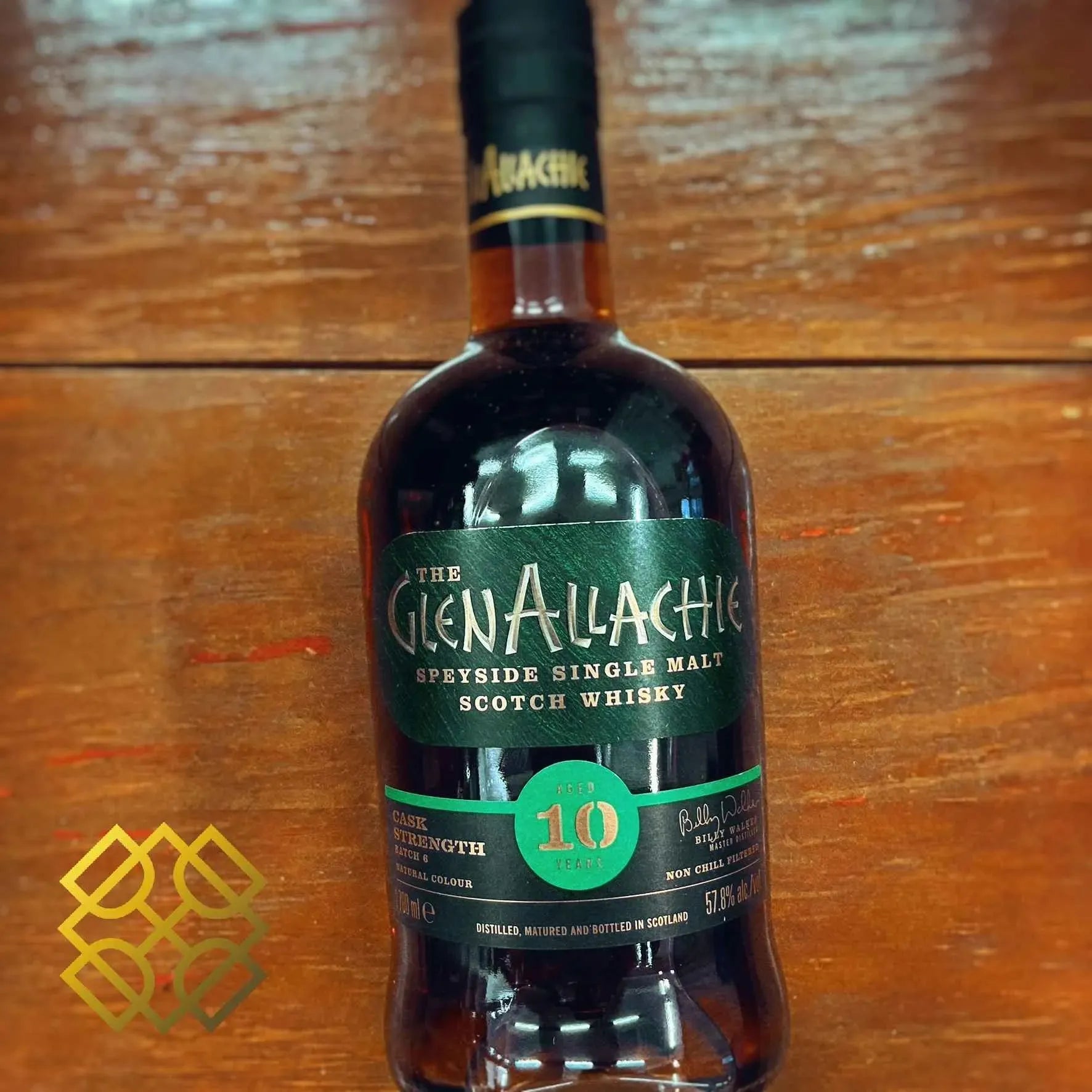 GlenAllachie - 10YO, Cask Strength, Batch 6, 57.8% (WB87.34) - Scotch Whisky