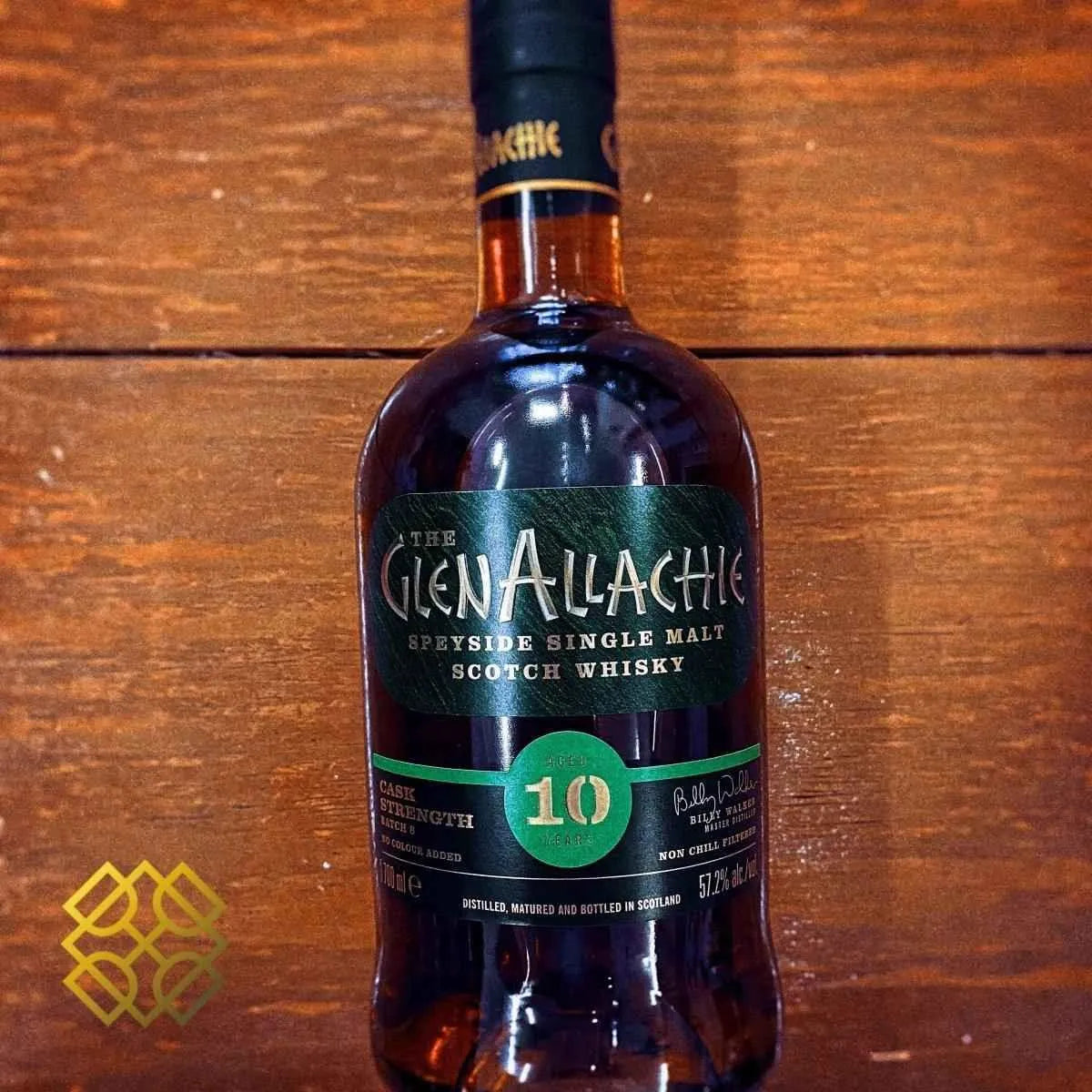 GlenAllachie - 10YO, Cask Strength, Batch 8, 57.2% - Scotch Whisky