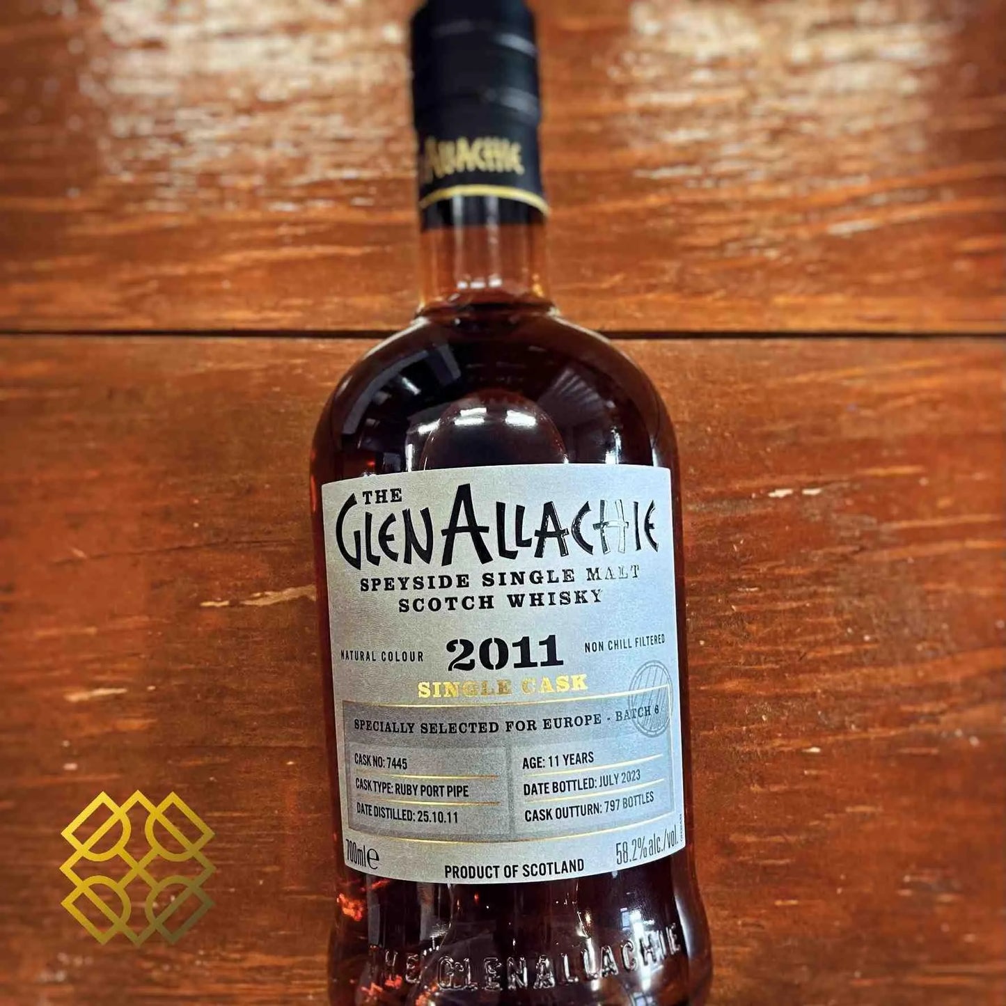 GlenAllachie - 11YO, 2011/2023, #7445, 58.2% - Scotch Whisky