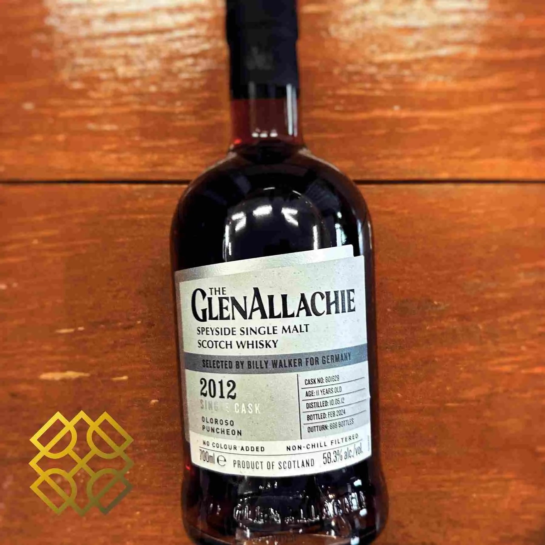 GlenAllachie - 11YO, 2012/2024, #801629, 58.3% - Scotch Whisky