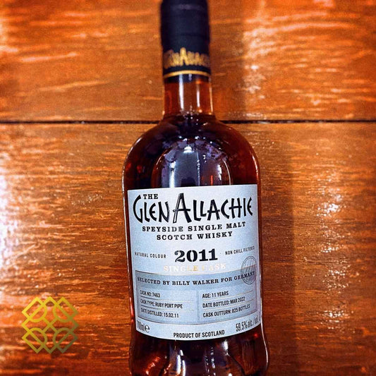 Glenallachie - 11YO, Single Cask, 2011/2022, 59.5%  Type: Single malt whisky 威士忌