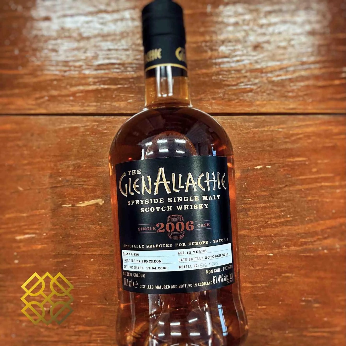 GlenAllachie - 12YO, 2006/2018, #936, 61.4% - Scotch Whisky