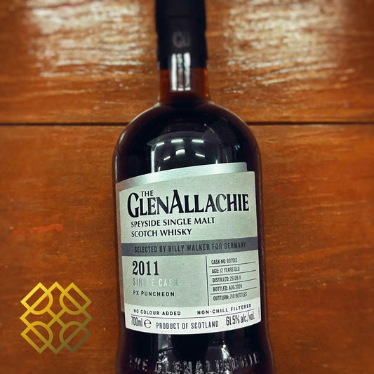 GlenAllachie - 12YO, 2011/2024, #807013, PX Puncheon, 61.5% - Scotch Whisky