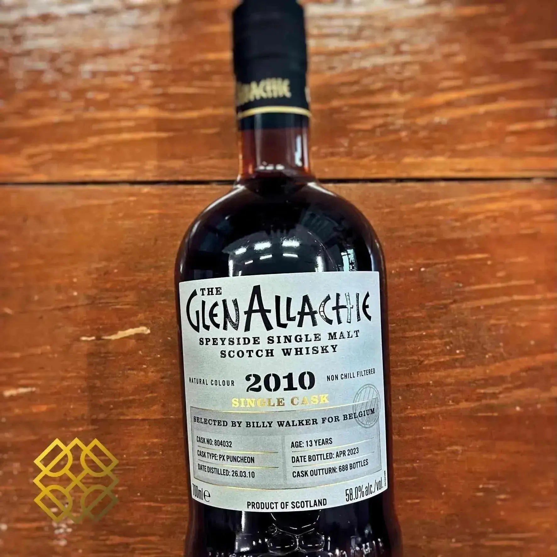 GlenAllachie - 13YO, 2010/2023, #804032 ,58% - Scotch Whisky