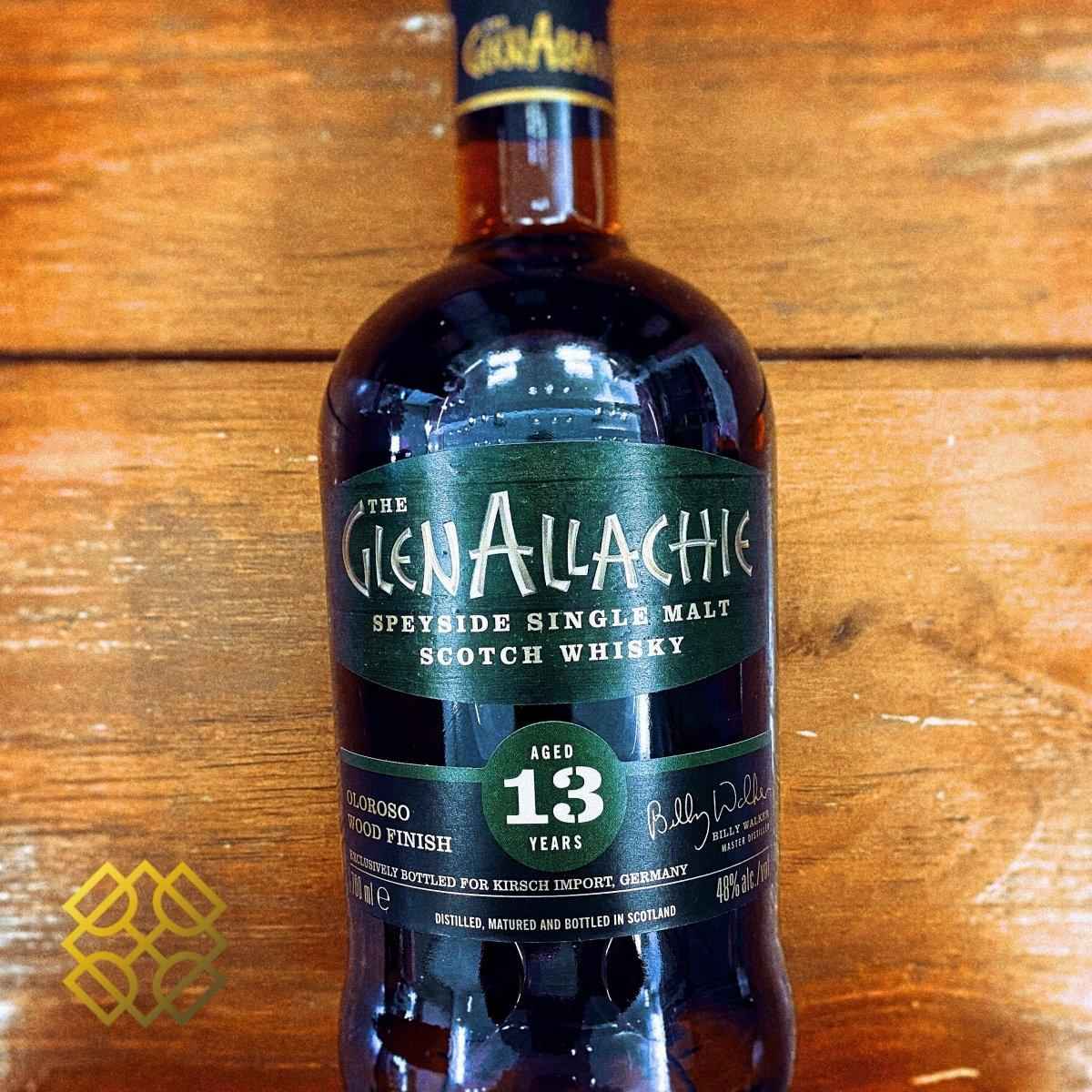 Glenallachie - 13YO, Oloroso Wood Finish, 48%  Type : Single malt whisky 