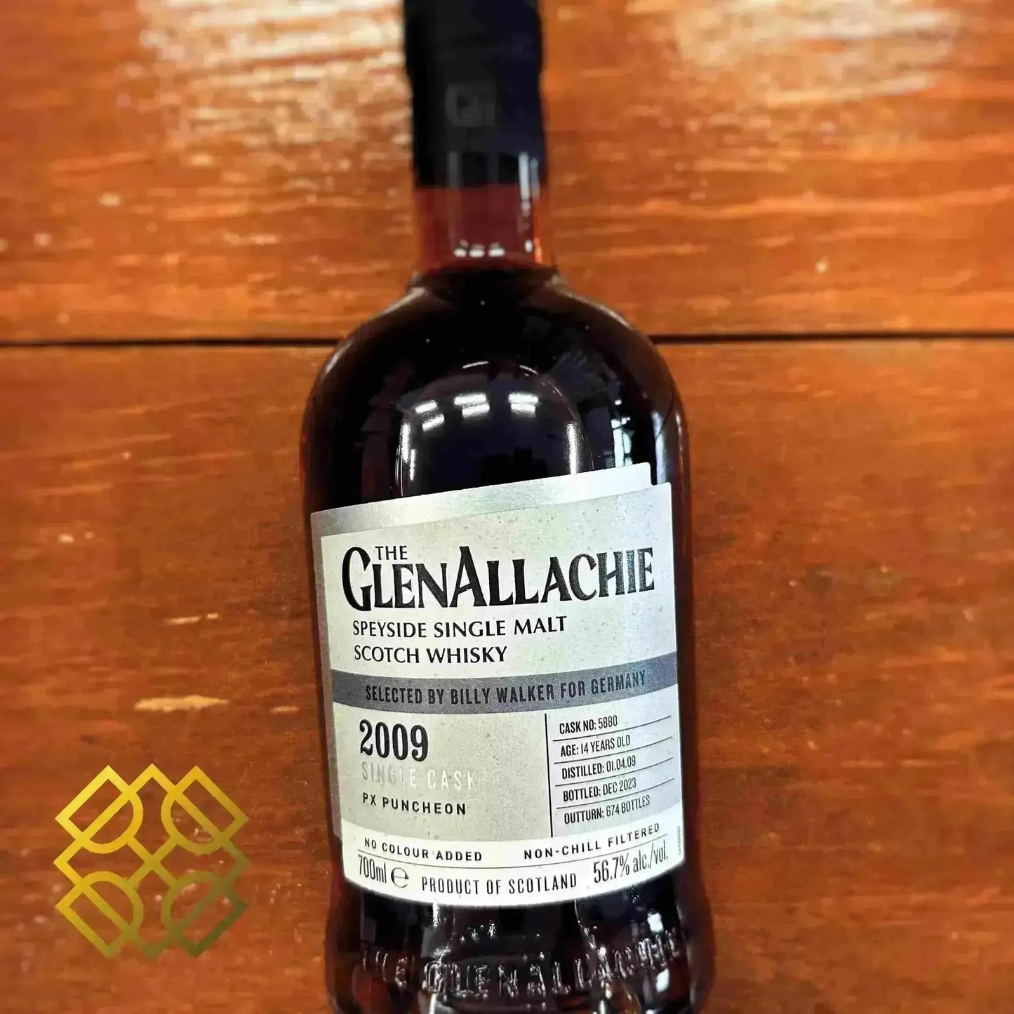 GlenAllachie - 14YO, 2009/2023, PX Puncheon, #5880, 56.7% - Scotch Whisky