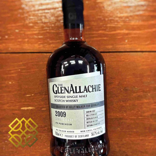 GlenAllachie - 14YO, 2009/2023, PX Puncheon, #5880, 56.7% - Scotch Whisky