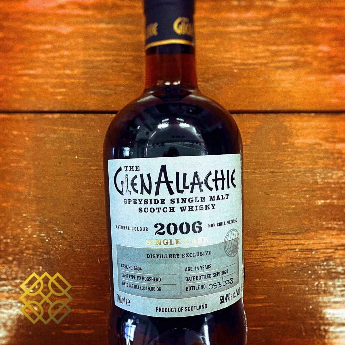 Glenallachie - 14YO, Distillery Exclusive, 2006/2020, 59.4%   Type: Single malt whisky 威士忌