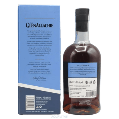 GlenAllachie 15年蘇格蘭單一麥芽威士忌| Alcohol Please GlenAllachie 15年蘇格蘭單一麥芽威士忌| Alcohol Please