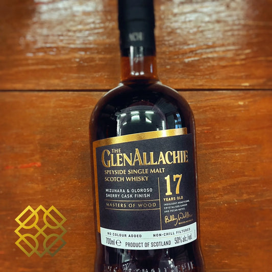 Glenallachie - 17YO, 2009/2024, Masters of Wood, Mizunara & Oloroso Sherry Finish, 50% (WF88) (分現金/信用卡價) - Scotch Whisky