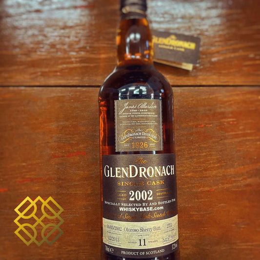 Glendronach - 11YO, 2002/2013, #2751 for Whiskybase, 57.2% (WB87.75) (分現金/信用卡價) - Scotch Whisky