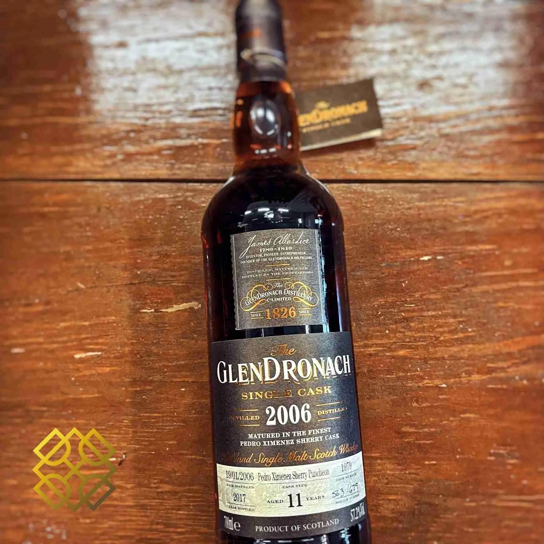 Glendronach - 11YO, 2006/2017, #1979, 57.2% - Scotch Whisky