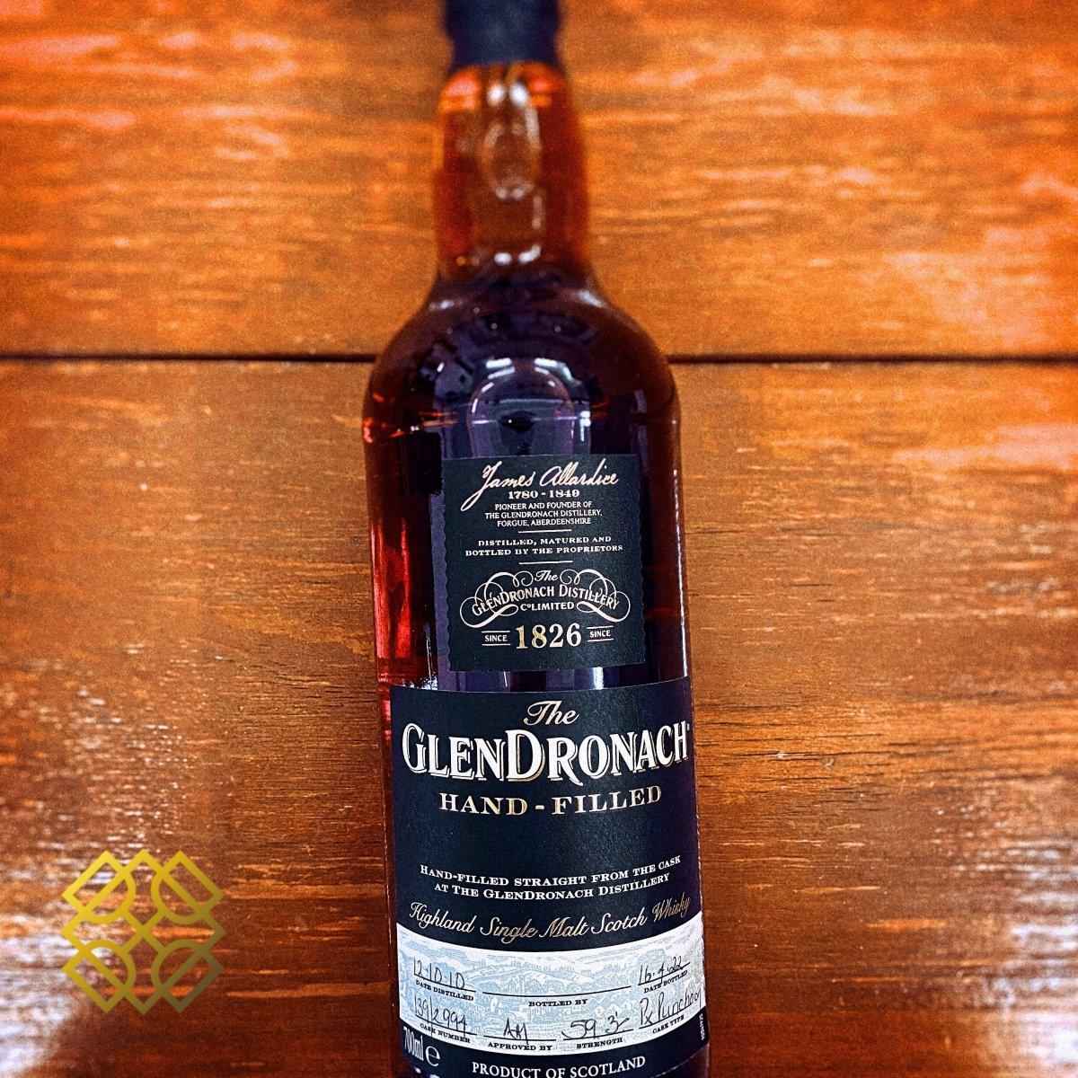 Glendronach - 11YO, Hand filled, 2010/2022, 59.3%  Type : Single malt whisky 威士忌