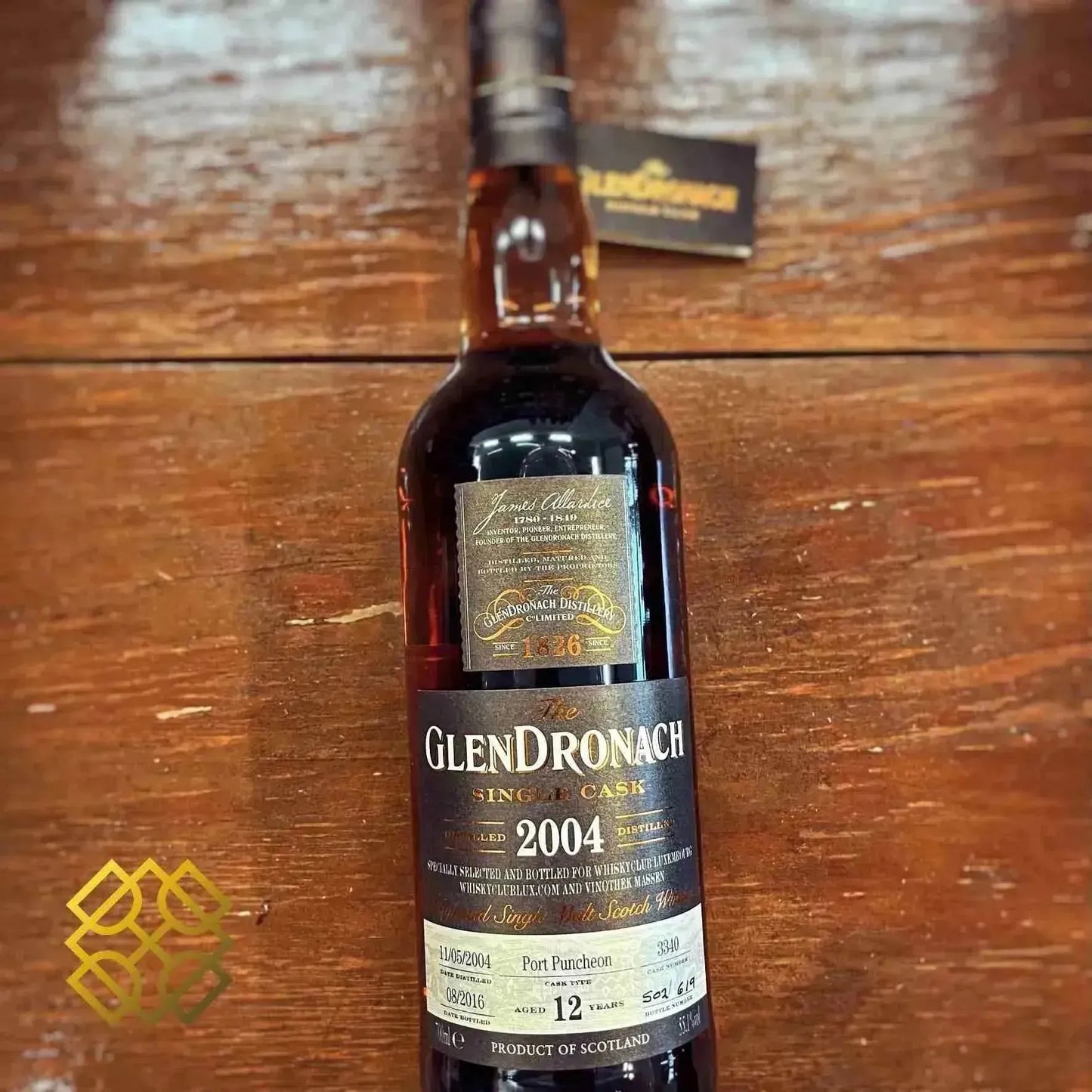 Glendronach - 12YO, 2004/2016, #3340, 55.1% - Scotch Whisky