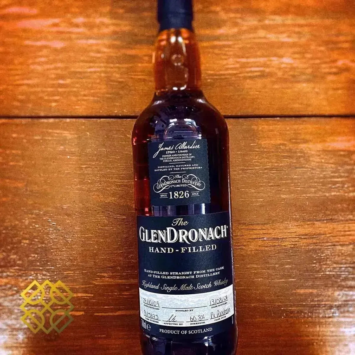 Glendronach - ~12YO, Hand-filled, 2009/2021, #5875, 60.8% - Scotch Whisky