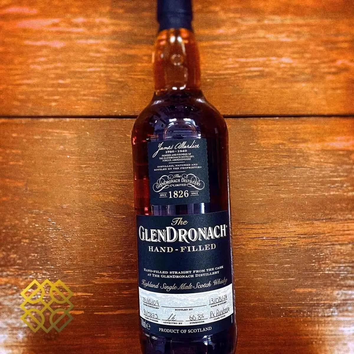 Glendronach - ~12YO, Hand-filled, 2009/2021, #5875, 60.8% - Scotch Whisky