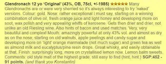 glendronach-12yo-original-1980s-43percent-750ml-wf91-scotch-whisky-56536 - Alcohol Please