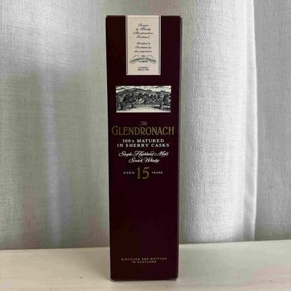 Glendronach - 15YO, late 1990s early 2000s, 100% Matured in Sherry Casks, 40% (分現金/信用卡價) - Scotch Whisky