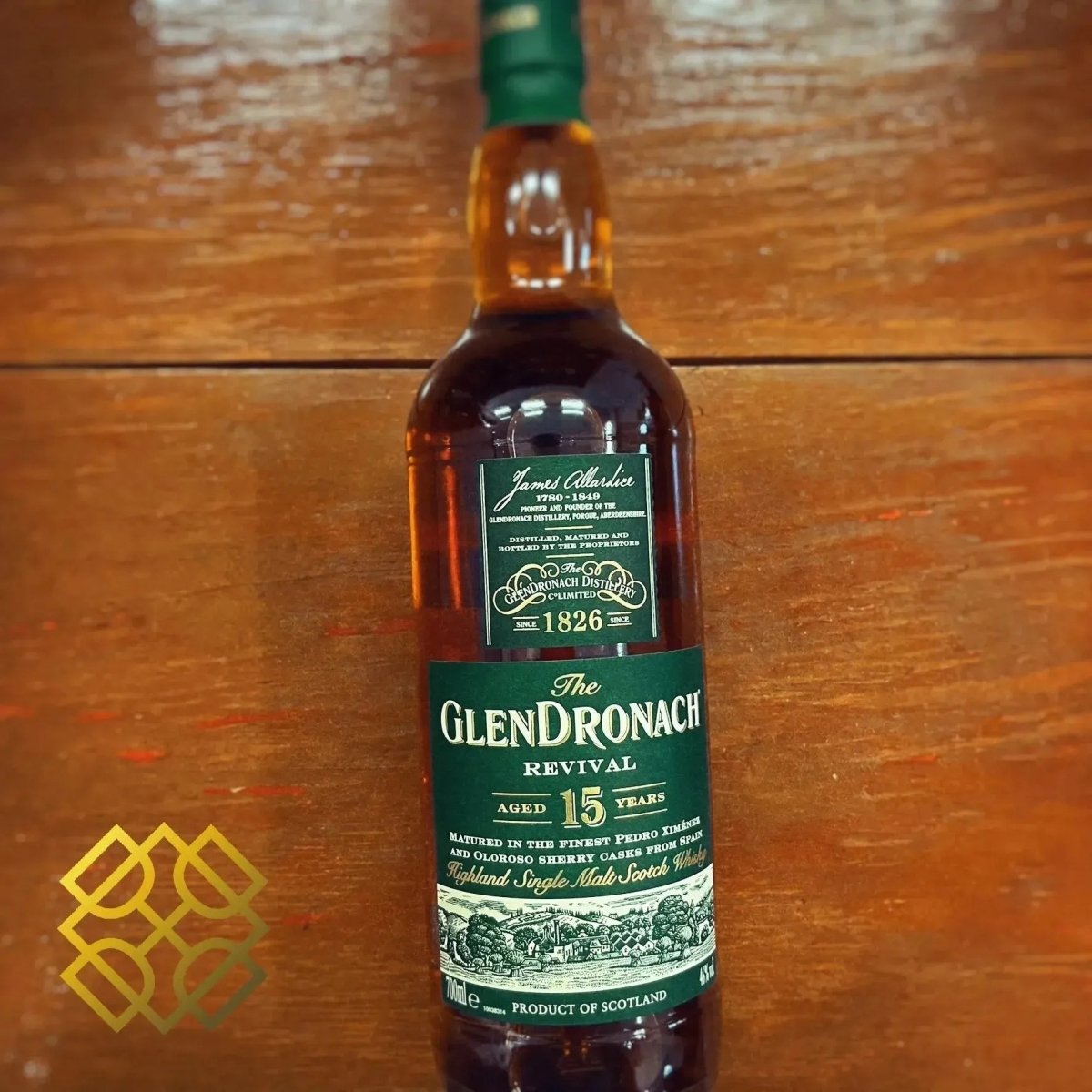 Glendronach - 15YO, Pedro Ximenez and Oloroso, 46% - Scotch Whisky