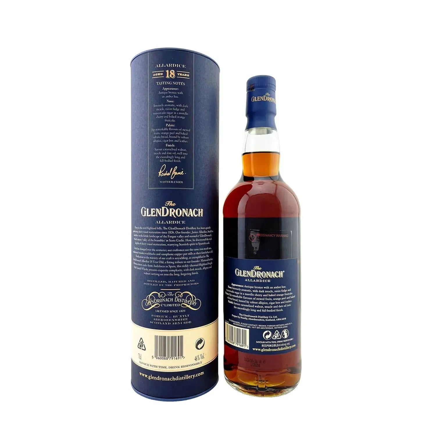 Glendronach 18 - 18YO Allardice, 46% - Scotch Whisky