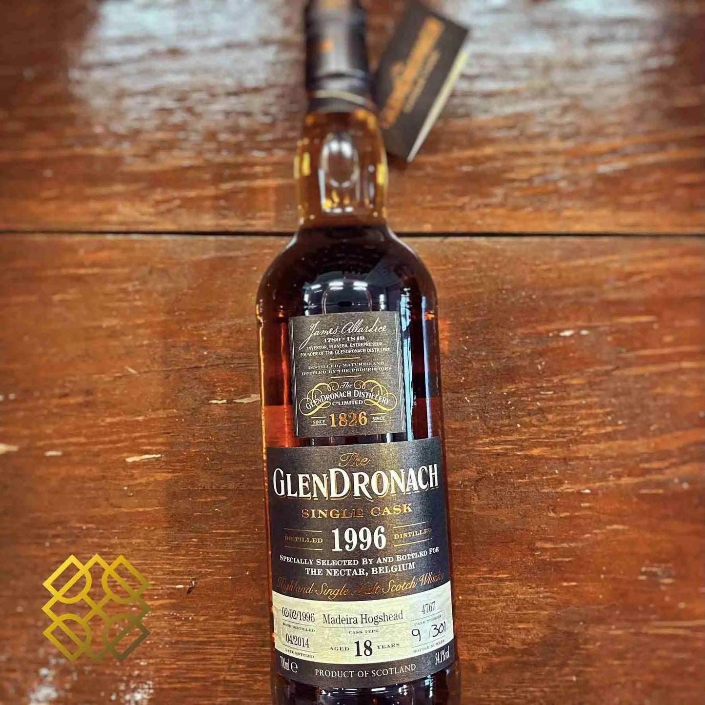 Glendronach - 18YO, 1996/2014, #4767 for the Nectar, 54.1% - Scotch Whisky